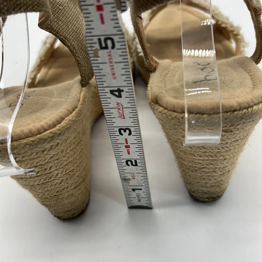 b.o.c  Espadrilles with Wedge Heel size 9